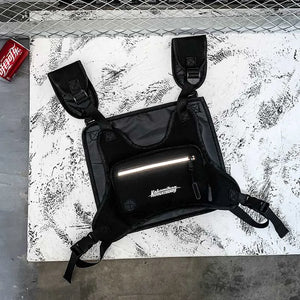 Men Chest Rig Bags Women Hip Hop Streetwear Waist Bags Tactical Vest