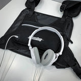 Men Chest Rig Bags Women Hip Hop Streetwear Waist Bags Tactical Vest