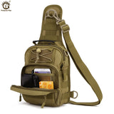 Men Chest Bag Waterproof Crossbody Casual Messenger Travel Shoulder Bag