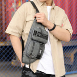 Chest bag Waterproof Running waist bag Sling shoulder bags