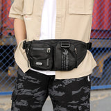 Chest bag Waterproof Running waist bag Sling shoulder bags