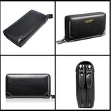 Large Capacity Men Clutch Bag Multifunction Zipper Wallet