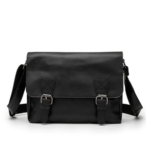 Vintage Large Capacity PU Leather Messenger Tote