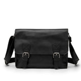Vintage Large Capacity PU Leather Messenger Tote