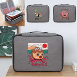 Large Travel Document Organizer Briefcase File Lockbox