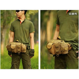 Double Kettle 1000D Nylon Leisure Waist Packs
