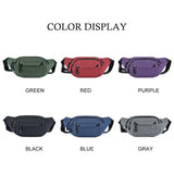 Canvas Waist Bag Fanny Pack Hip Wallet Phone Belt Pouch Travel Motorcycle