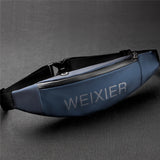 Waterproof PU Leather Waist Bag for Men and Women