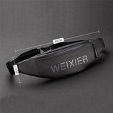 Waterproof PU Leather Waist Bag for Men and Women