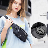 Men Women Fanny Pack Sports Travel Waist Bag Waterproof Belt Bags