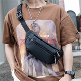 Men Fanny Pack Outdoor Sports Running Waist Bag Male Shoulder Belt Bag