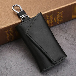 Men Key Wallets Leather Versatile House Keys Protection Holders Storage