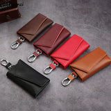 Men Key Wallets Leather Versatile House Keys Protection Holders Storage