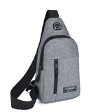 Men Multifunction Shoulder Bag Crossbody Bag Travel Sling Bag Pack