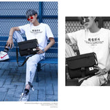Men Shoulder Bag Office Travel Messenger Crossbody Bags Pack School Student Bags