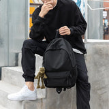 Men Large Capacity Backpacks Splash - Proof Male Business Computer Travel Bag