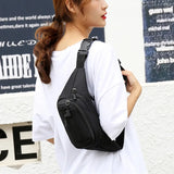 Canvas Waist Bag Pack Phone Belt Pouch Travel Motorcycle Fanny Bag Hip