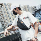 Waterproof Oxford Chest Bag Men Women Shoulder Crossbody Bag