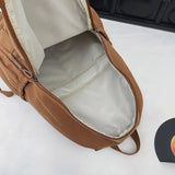 Nylon College Backpack Student School Bag Laptop Travel Backpack