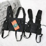 Tactical Sling Chest Bag Hip Hop Vest Waist Pack Streetwear