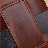 Men Leather Hook Cell Mobile/Phone Case Cigarette Belt Hip Fanny Bag