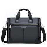 Men Leather Handbags Casual Laptop Bags Male Business Travel Messenger Bags