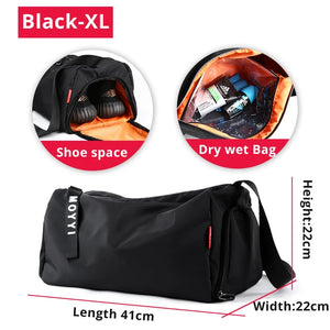 Men Gym Bags Crossbody Exercise Training Bag Fitness Travel Sport Outdoor