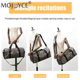 Men Gym Bag Large Capacity Wet Dry Separation Oxford Waterproof Travel Organizer