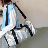 Men Gym Bag Large Capacity Wet Dry Separation Oxford Waterproof Travel Organizer