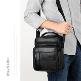 Men Handbags PU Leather Vintage Male Messenger Bags Business Men Crossbody Shoul
