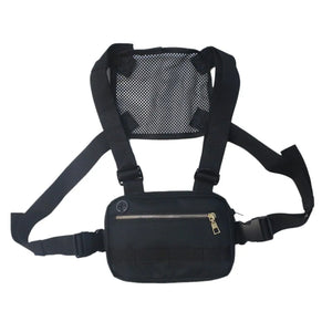 Hip Hop Backpack Chest Bag Tactical Vest Streetwear Mochila Hombre