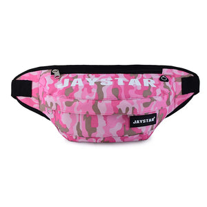 Jungle Camouflage Messenger Bag Waterproof Fanny Pack