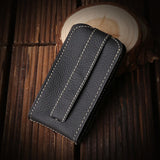 Men Key Wallet Leather Pull-style Car Key Holder Case Housekeeper Soft Leather