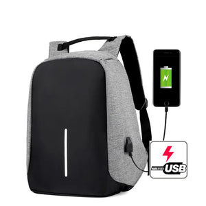 Large Capacity Laptop Rucksack Travel Backpack with USB Charge