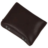 Men Leather Messenger Briefcase Laptop Shoulder Crossbody Bag Business Handbag
