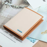 Men Leather Money Clip Slim Bifold Wallet ID Credit Clip Cash Holder
