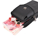 Men Leather Waist Bag with Large Capacity
