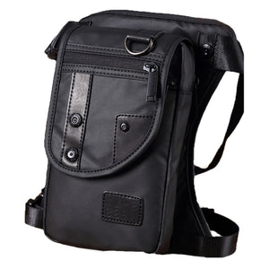 Men Leg Bags Waterproof With Belt Shoulder Bags Messenger Motorcycle Waist Pack