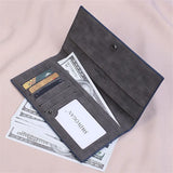 Custom Photo Engraved Men's Bifold Wallet - Personalized Picture Purse