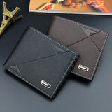Men Long Wallet Thin Youth Soft Wallet Multi-Card Large-Capacity