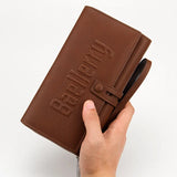 Men Long Wallets Classic Purses Male PU Leather Wallet Multifunction Business Cl