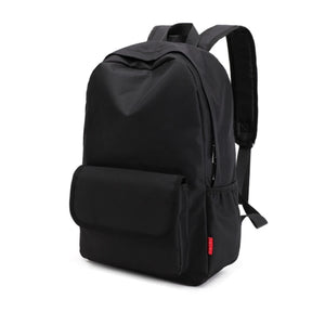 Canvas Backpack Gray Casual Rucksack 15 inch Laptop College Student School Bag