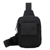 Men Messenger Bag Sports Bag Solid Mobile Phone Bag Wallet
