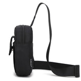 Men Messenger Bag Sports Bag Solid Mobile Phone Bag Wallet