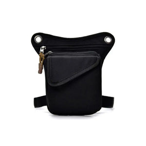 Men Motorcycle Rider Nylon Drop Leg Bag Tactical Military Belt Waist Fanny Pack