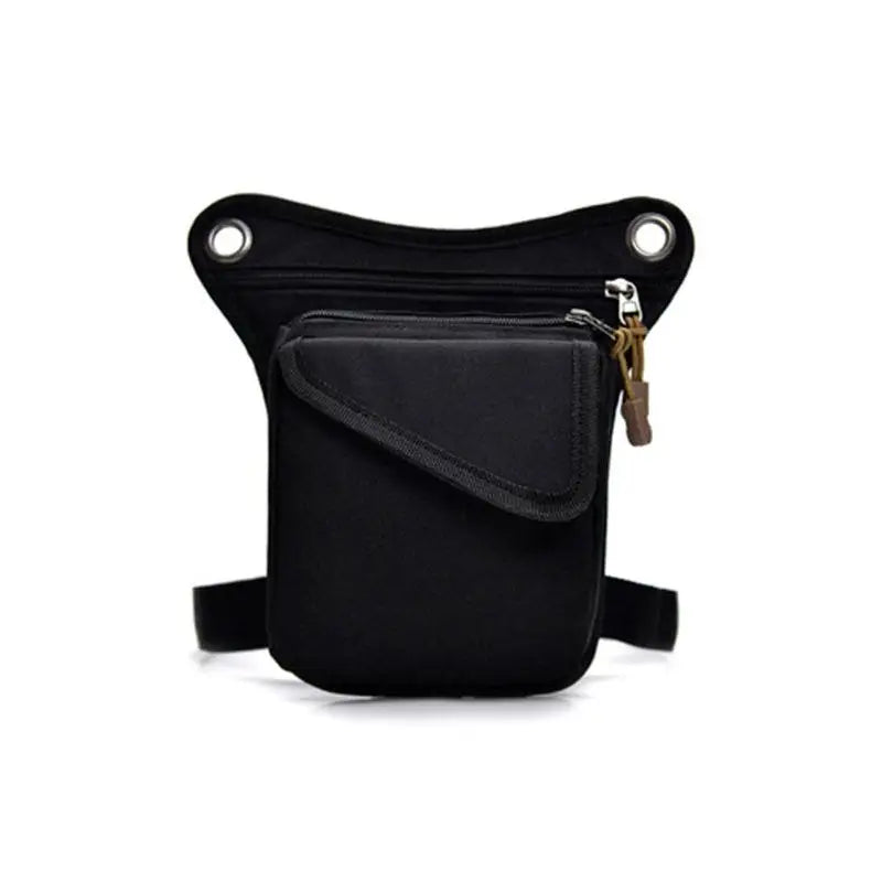Men Motorcycle Rider Nylon Drop Leg Bag Tactical Military Belt Waist Fanny Pack