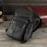 Men Motorcycle Riding Waist Bags Waterproof Thigh Bag Fanny Pack