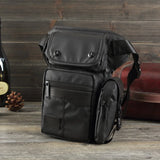 Men Motorcycle Riding Waist Bags Waterproof Thigh Bag Fanny Pack