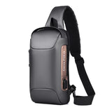 Men Motorcycle Bag Travel Shoulder Bag Waterproof Sports Chest Bag