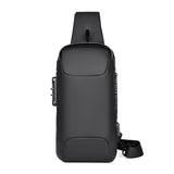 Men Motorcycle Bag Travel Shoulder Bag Waterproof Sports Chest Bag
